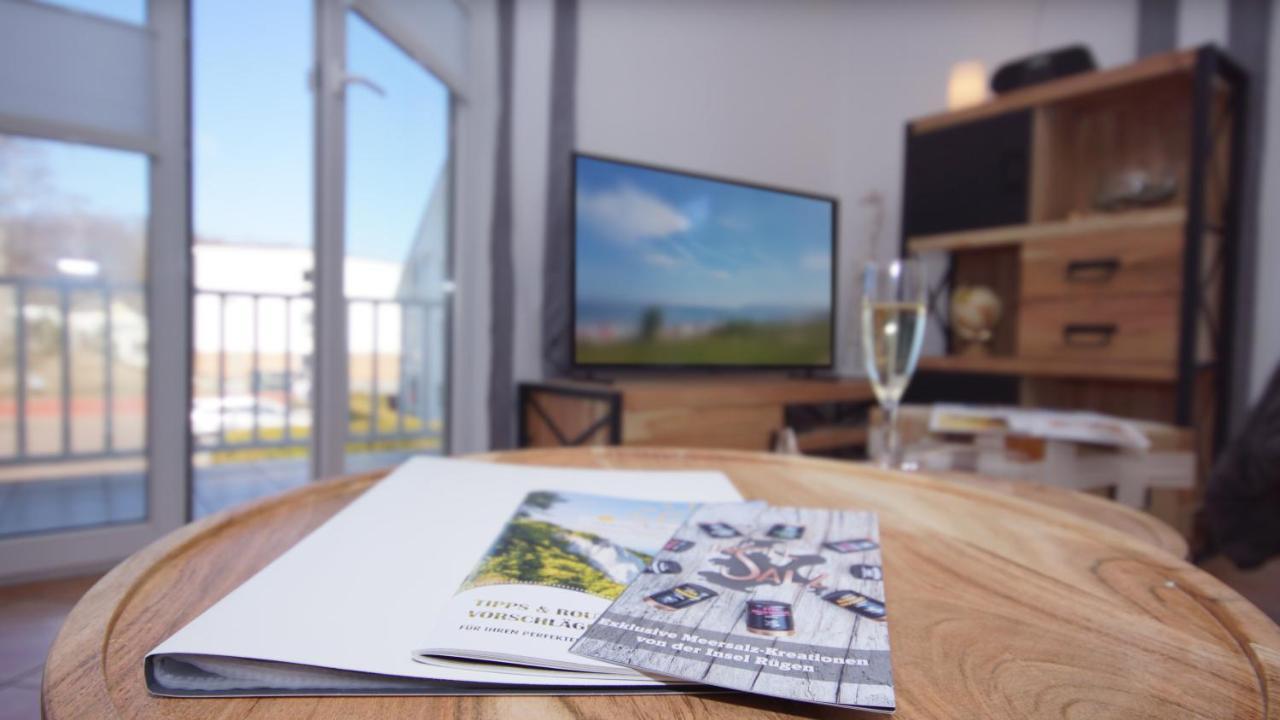 Ferienwohnung Strandkrabbe Baabe Ngoại thất bức ảnh