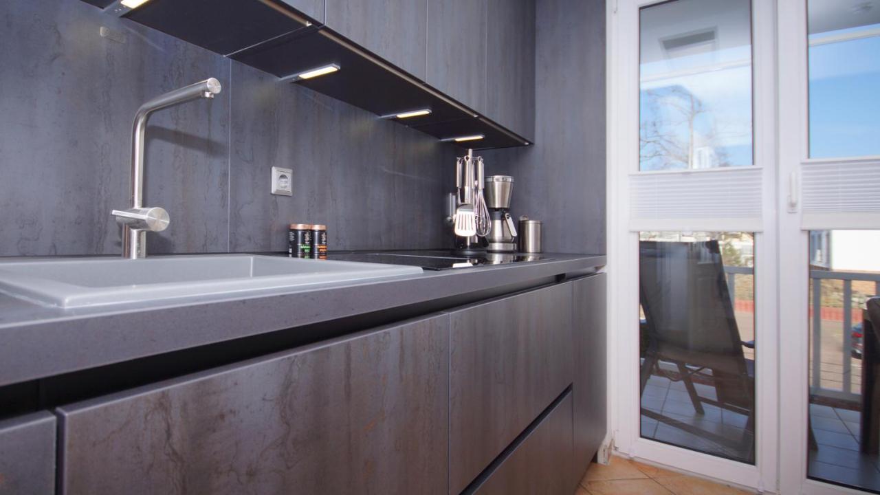 Ferienwohnung Strandkrabbe Baabe Ngoại thất bức ảnh